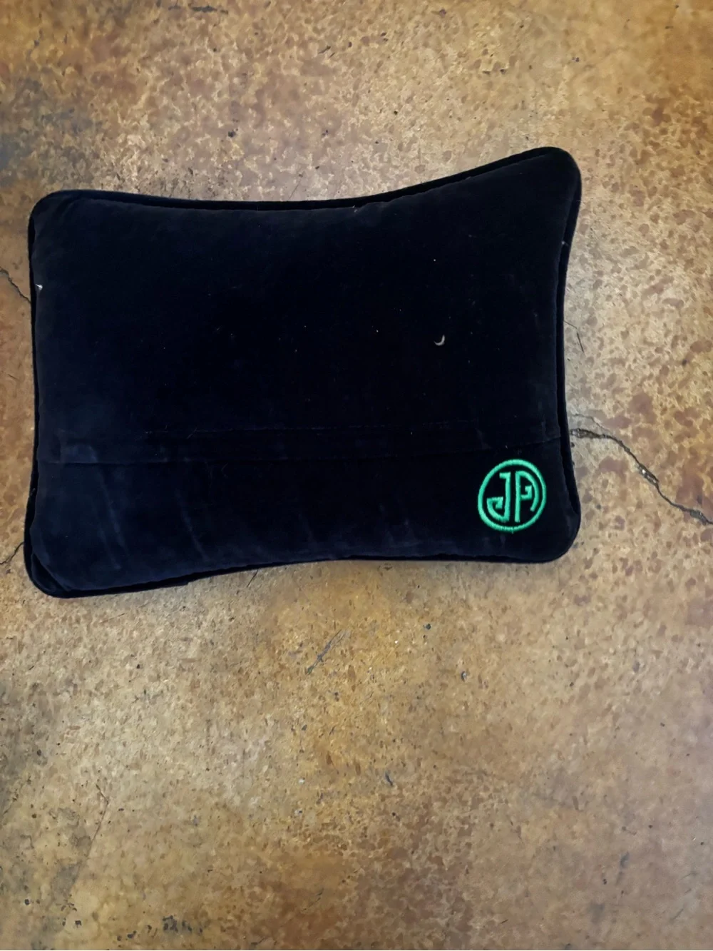 BESTIE WORSTIE RETIRED Pink and Green Decorative Pillow